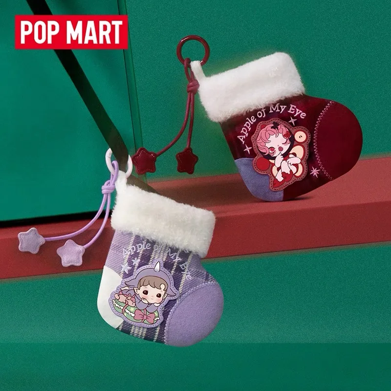 

Подлинная POPMART Apple of My Eye Your Most Precious Series, мини-упаковка, слепая коробка, игрушки Kawaii Heartbeat, коллекция, рождественский подарок