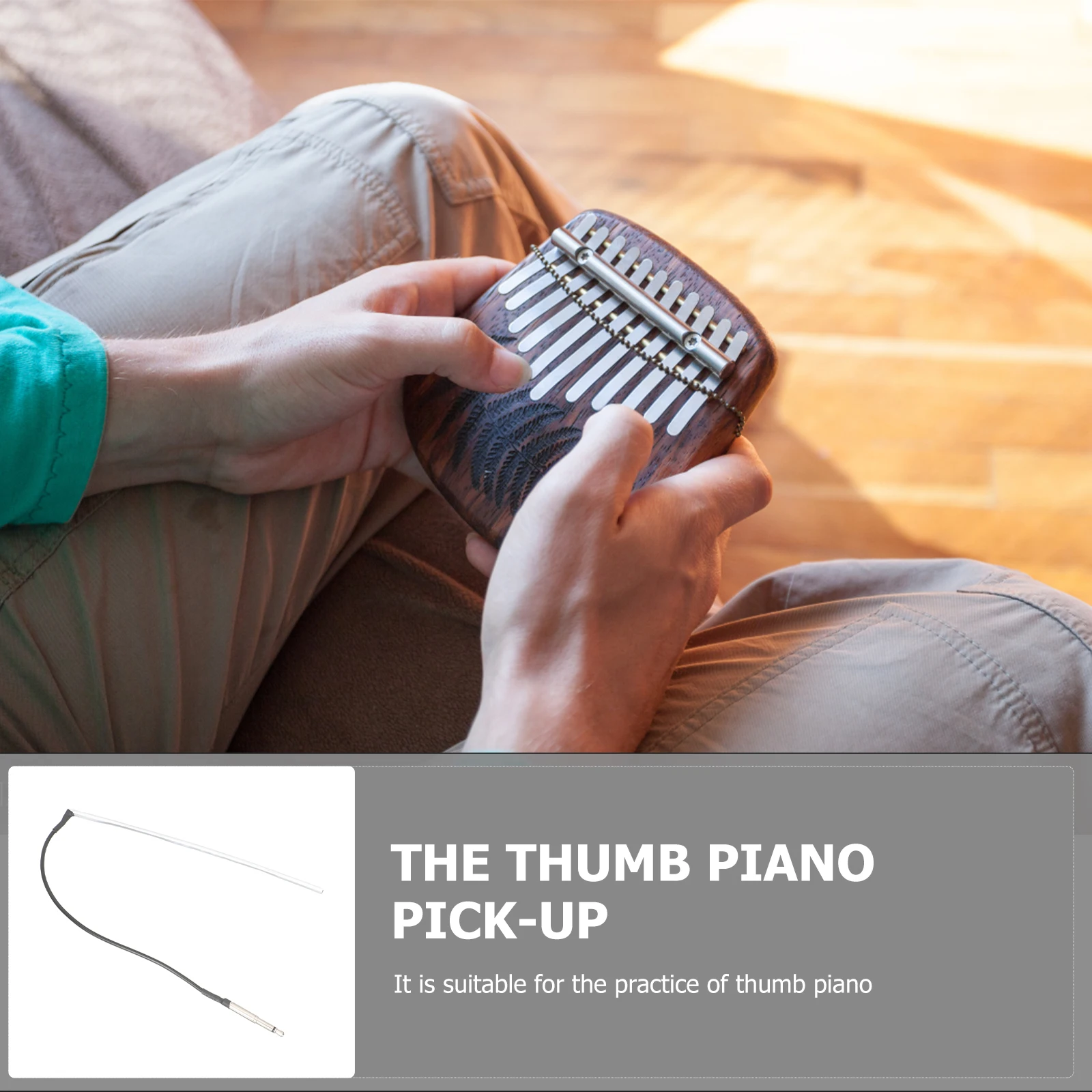 

Pickup Electric for Kalimba Piezo Piezoelectric Piano Part Professional Accessories