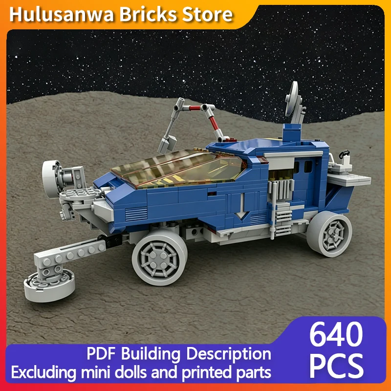 

Space Science Vehicle Model MOC Building Bricks War Equipment Modular Technology Gifts Holiday Assemble Children Toys Suit