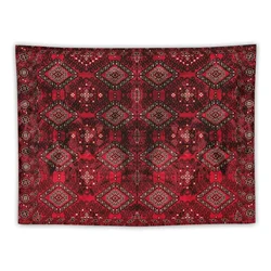 Orientale tradizionale Vintage rosso reale stile marocchino Design arazzo decorazioni per la casa camera da letto decorazione arazzo