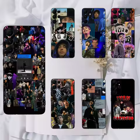 Ivan Cornejo Singer Phone Case For Samsung Galaxy A20,A21s,A22,A31,A32,A52,A53,A72,73,A80,A91 Soft Black Cover