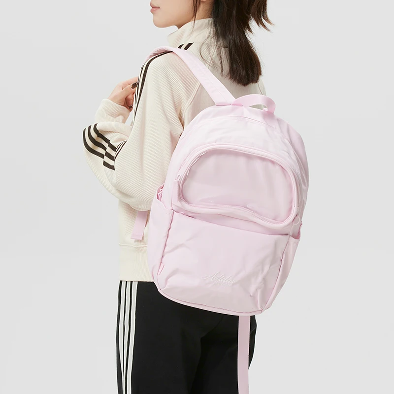 Adidas Women's Bag, Student School Bag, Outdoor Travel Fashion Storage Backpack, Computer Bag, Fitness Backpack Kr5079