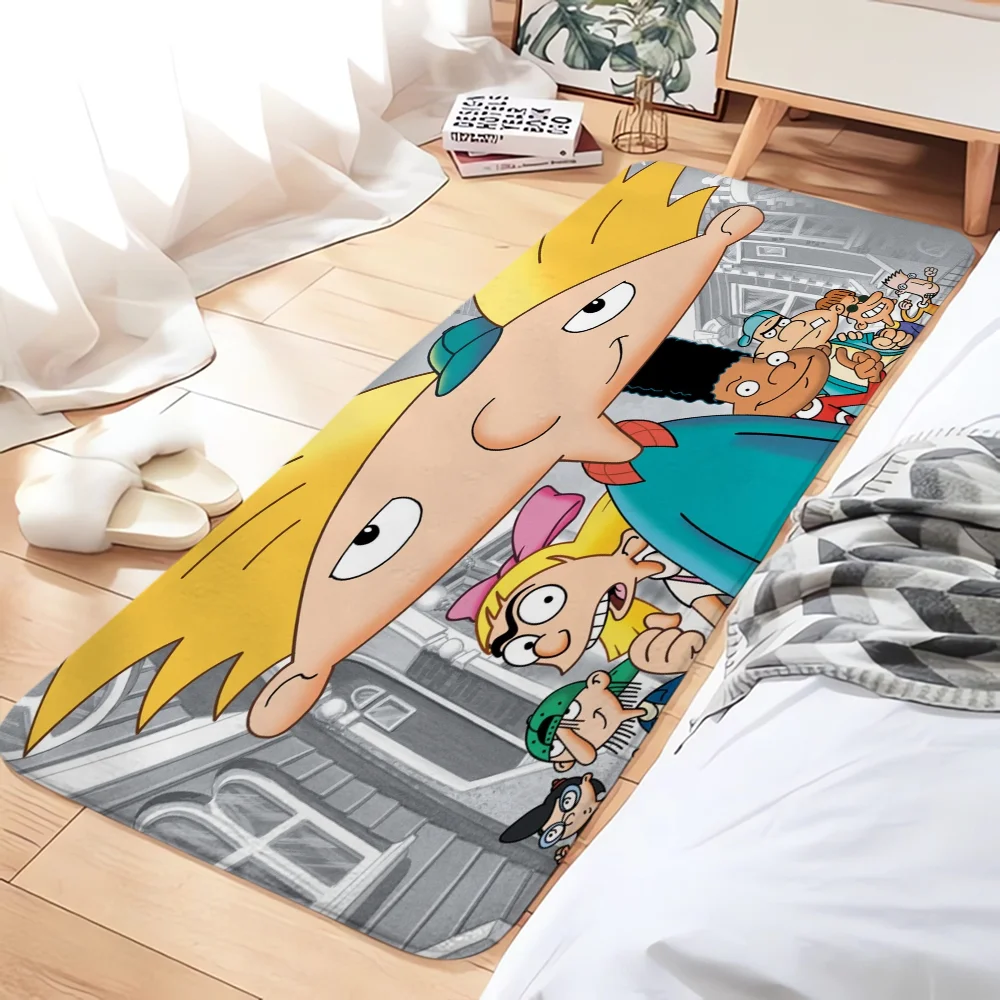 Hey Arnold Huggy Wuggy Home Kitchen Rug Door Mat Doormat Entrance Door Wiper Catnap Tentacles Assassins Creed Pusheen Balcony