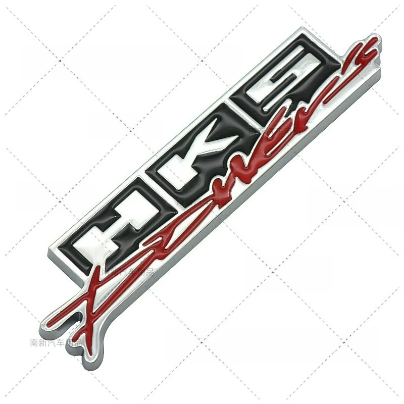 تعديل عالي الجودة ثلاثية الأبعاد ملصقات السيارات المعدنية HKS النمط الياباني غطاء الخدش لتقوم بها بنفسك اكسسوارات السيارات الديكور