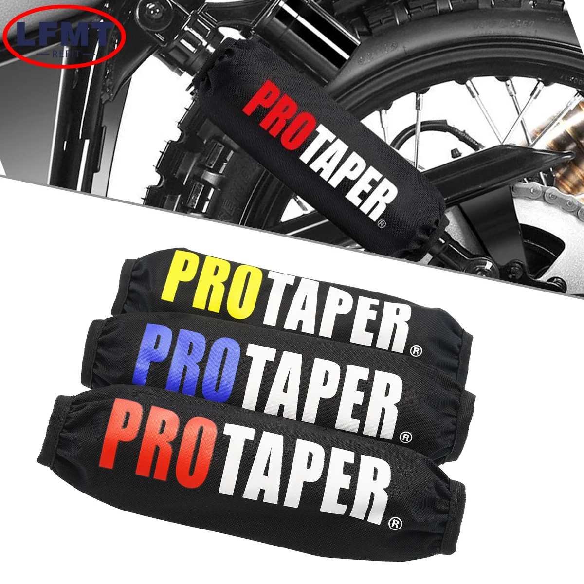 27cm 35cm Rear Shock Absorber Suspension Protector Protection Cover For CRF EXCF YZF KLX Dirt Bike Motorcycle ATV Quad Motocross