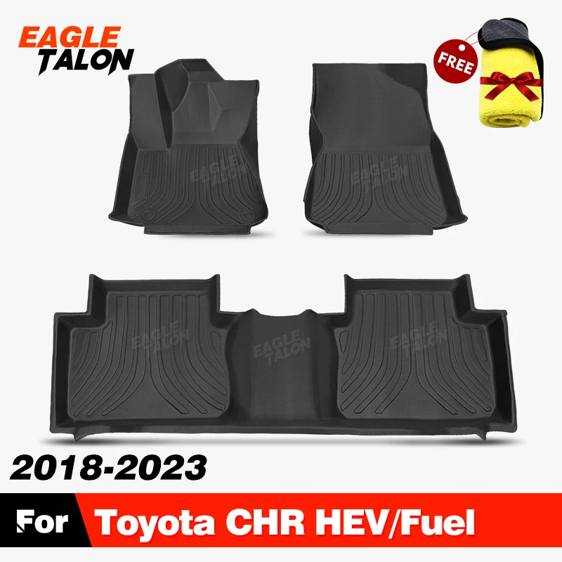 

All-Weather TPE Floor Mat For Toyota CHR HEV/Fuel 2018-2023 2022 2021 2020 2019 Carpet Cover Auto Interior Protector Accessories