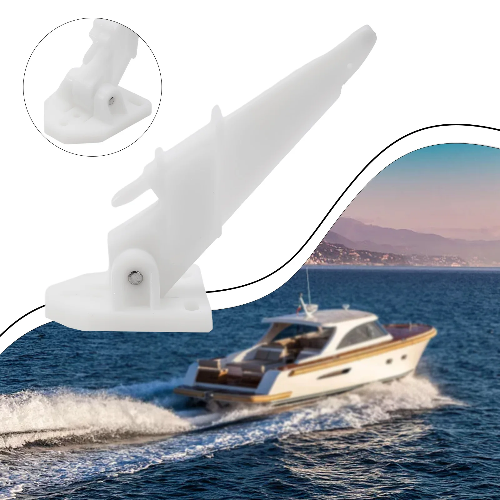 Professional Grade Boat Pressure Speedometer Pitot Tube, Steady and Precise Readings, Compatible with Various Speedometers