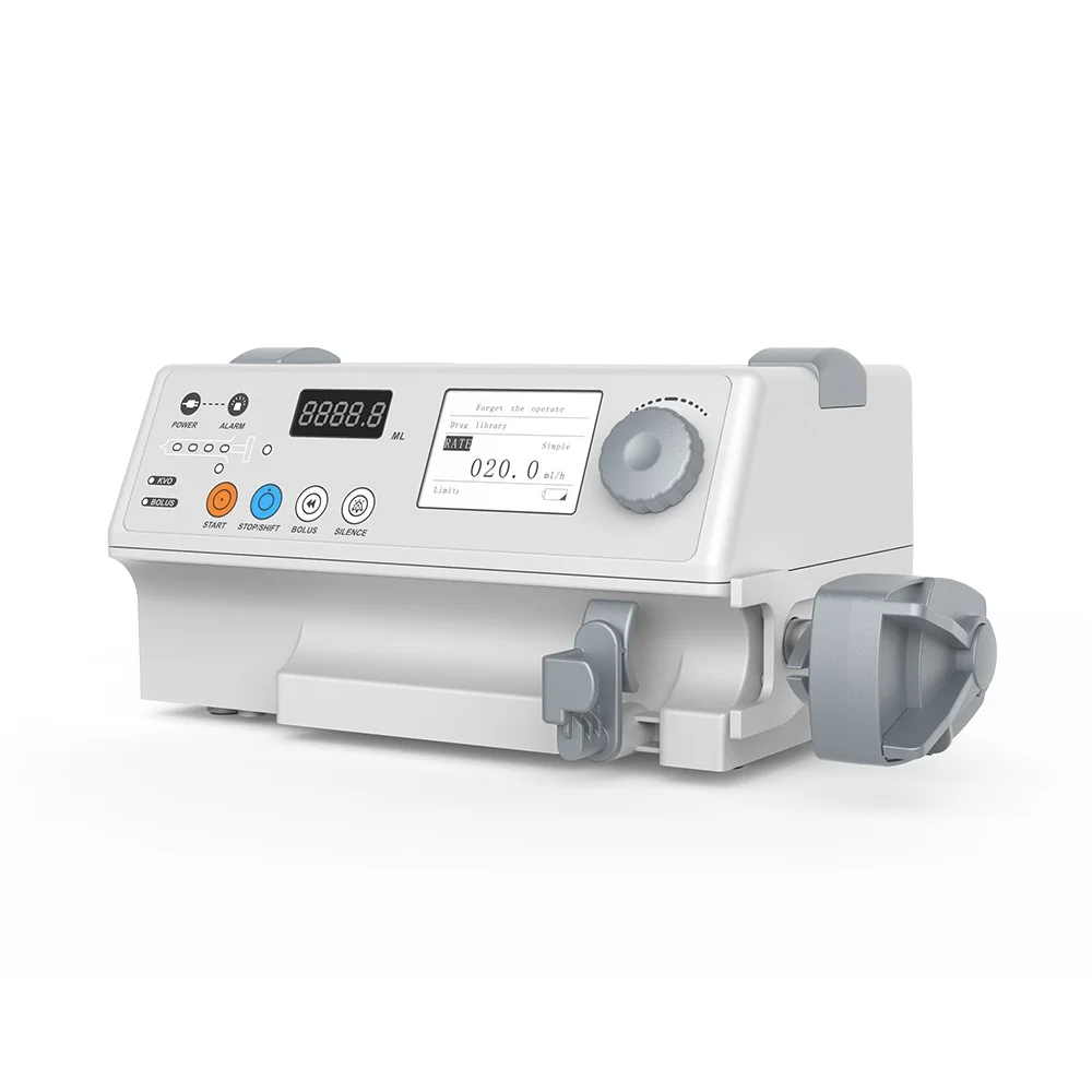 

Hospital infusion pump syringe for ICU