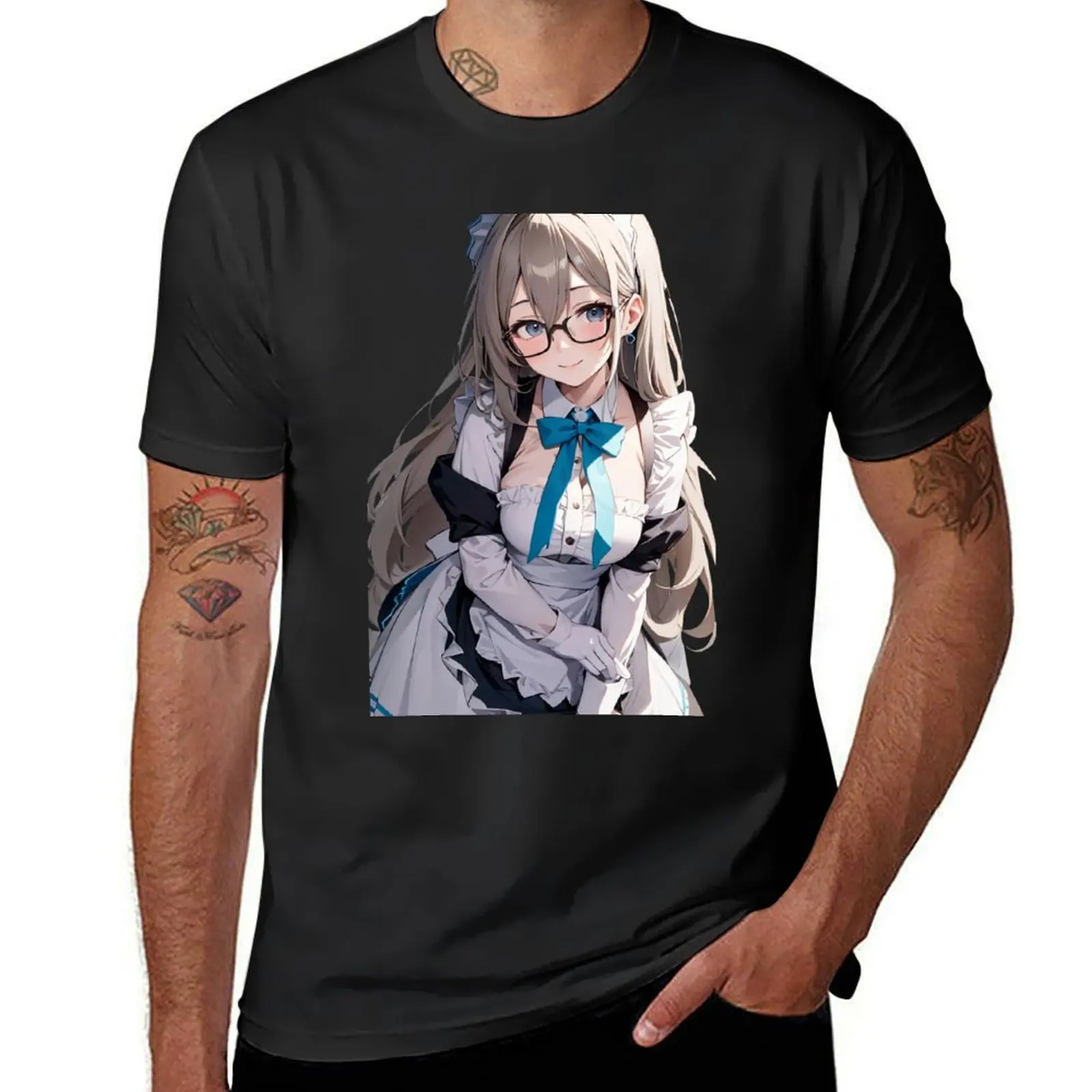 Cute Anime Girl, Murokasa Akane - Blue Archive T-Shirt blacks korean fashion aesthetic clothes cute clothes men t shirts