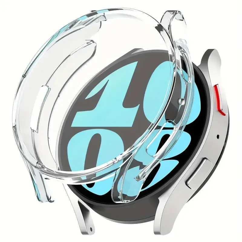 フルカバー TPU ケースサムスンギャラクシーウォッチ 7-6-5-4-FE 40 ミリメートル 44 ミリメートル保護シリコンバンパースクリーンプロテクター時計アクセサリー