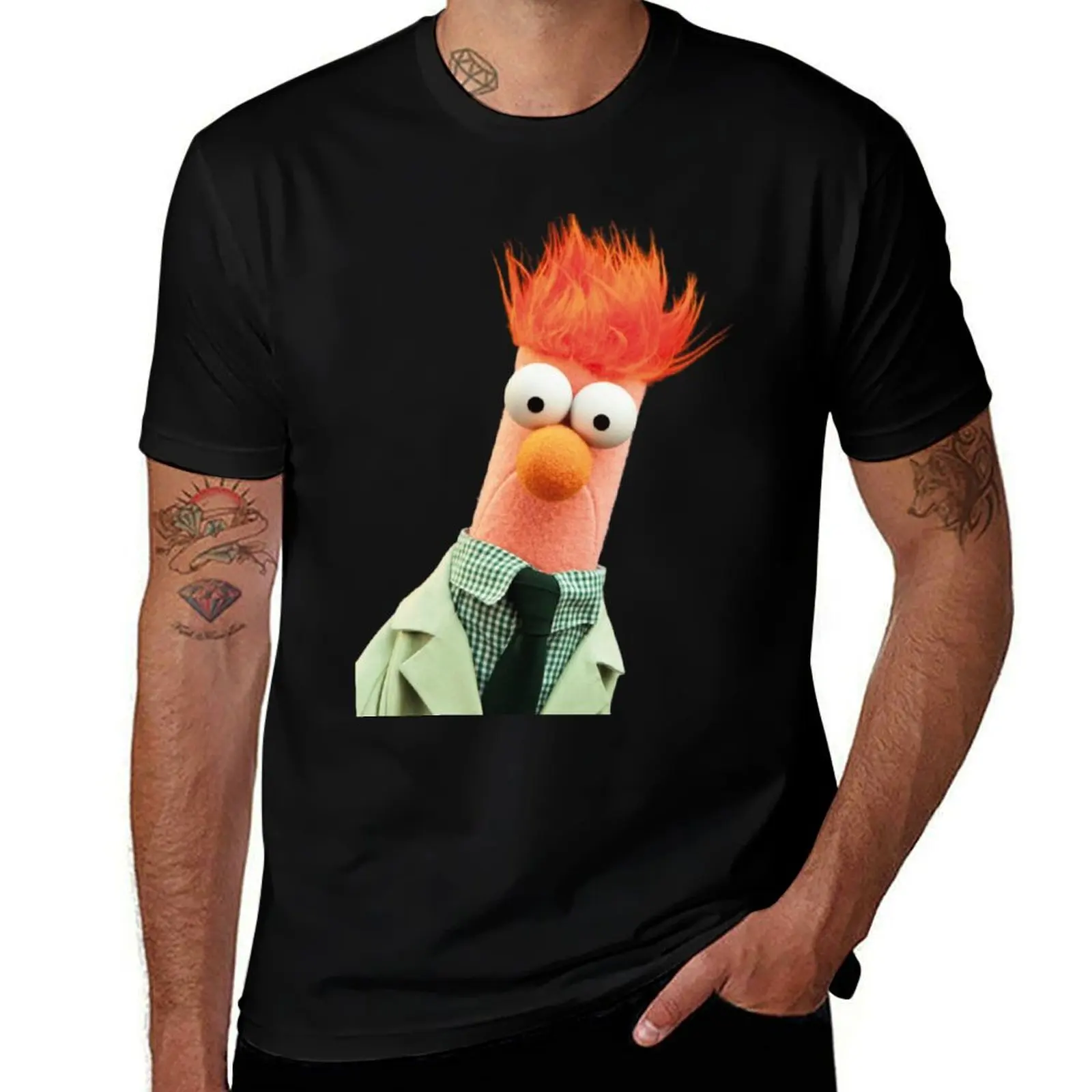 beaker poster 2 T-Shirt Long Lasting Casual T-Shirt