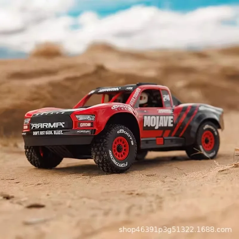 ARRMA 1/14 Mojave GROM RC Remote Control Car High-Speed Desert Short Truck Off-Road Vehicle Simulation Model Toy Holiday Gifts