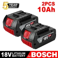 Original For Bosch 18V 10000mAh Professional System Cordless Tool BAT609 BAT618 GBA18V 21700 Battery 18V Replacement Battery