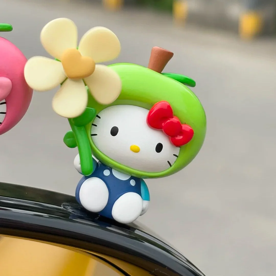 

Genuine Hello Kitty Joyride Flower Series Blind Box Cute Desktop Ornament Popular Girl'S Gift Mysterious Box Kawaii Hot