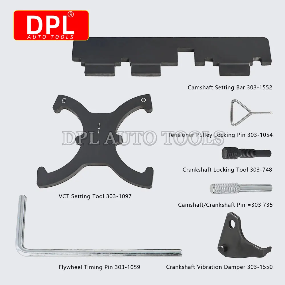 Engine Timing Tool Kit For Ford 1.6 TI-VCT 1.6 Duratec EcoBoost C-MAX Fiesta Focus