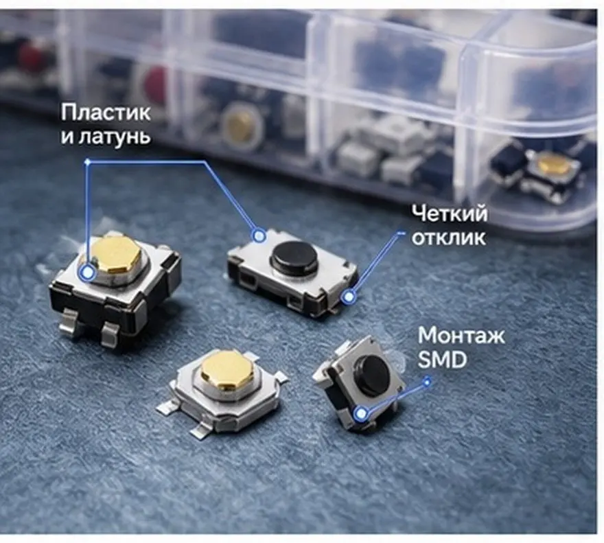 200Pcs Micro Momentary Push Button Switch Remote Control Key Fob Replacement Electrical Car Button Sticker Parts