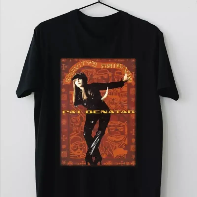 Pat Benatar Gravitys Rainbow Black All Size T Shirt
