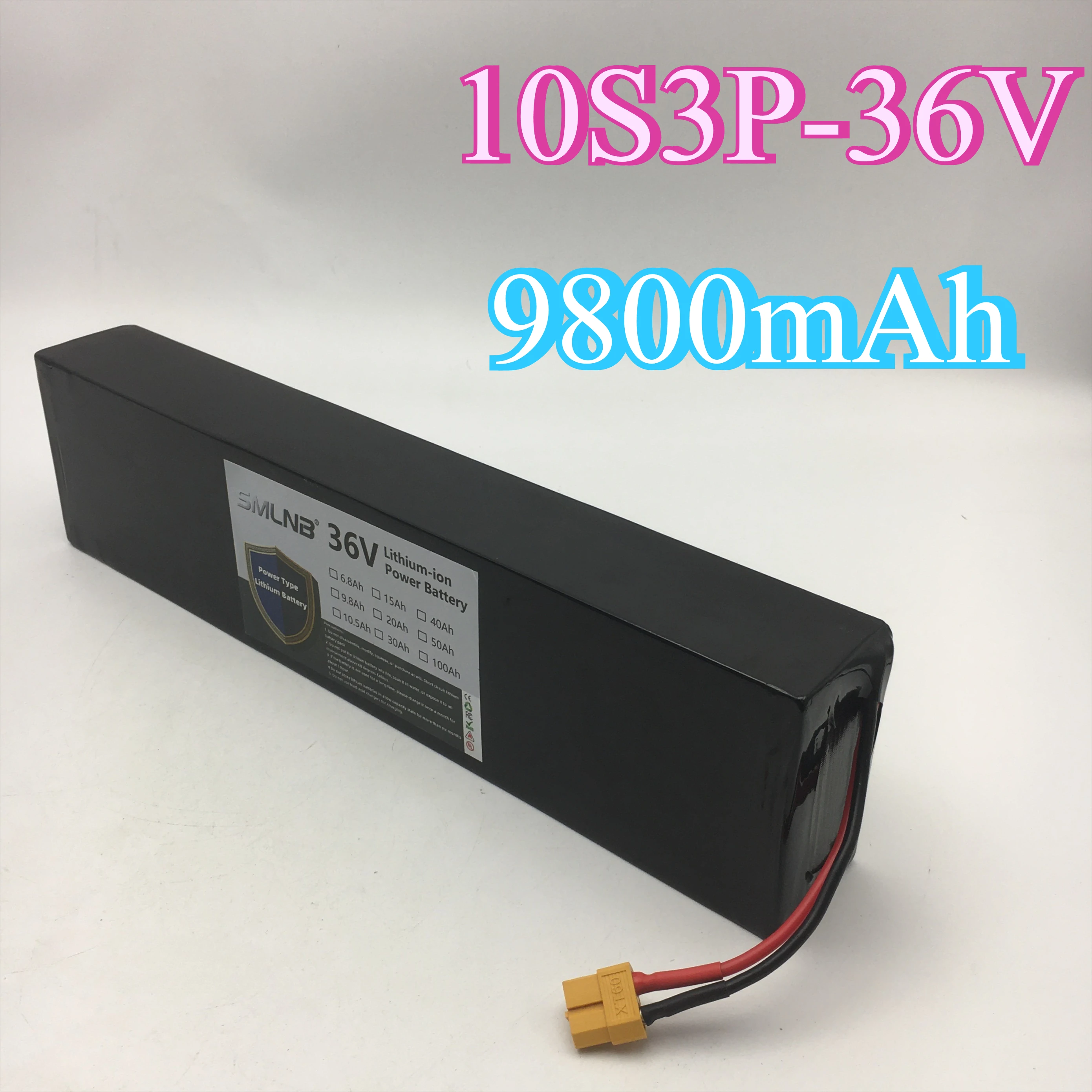 

New battery pack 10S3P High-power 36V Kugoo S2/S3/S4 9800mAh 18650 Li-ion battery electric scooter with BMS board battery pack
