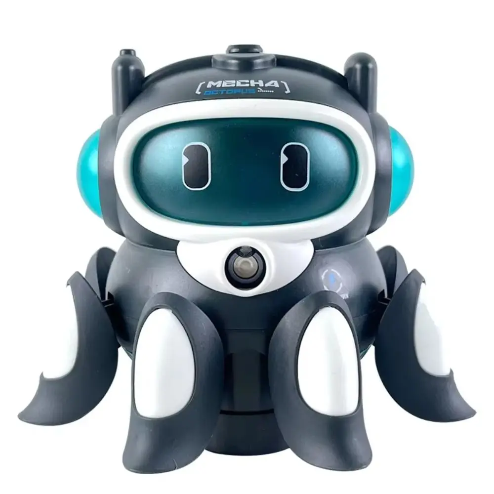 Uniwersalna ośmiornica z automatycznym unikaniem przeszkód, kolorowe światło, fajne oświetlenie, muzyka, zabawka elektryczna, mechanizm wahadłowy.