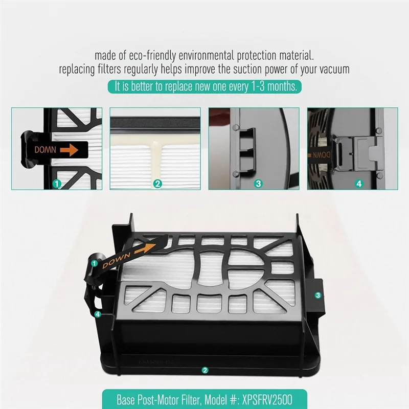 【Berserk】Main And Side Brush Filter For Shark AI AV2511AE AV2501S AV2610WA AV2501AE RV2502AE Vacuum Cleaner Accessories