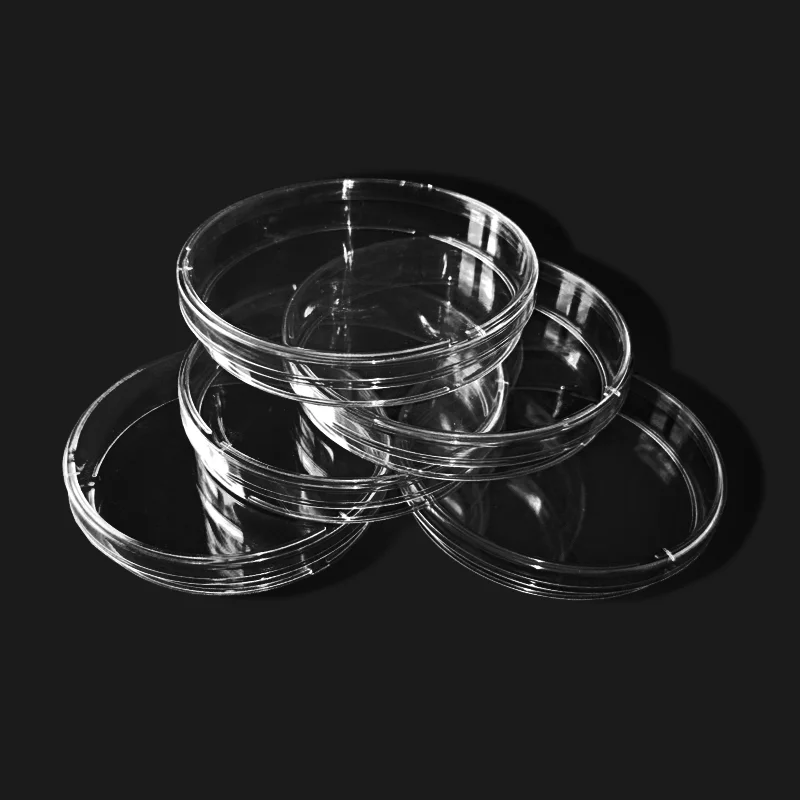 1 Pack 90mm Sterile Plastic Petri Dishes for bacteria Yeast LB Plates Lab Supplies