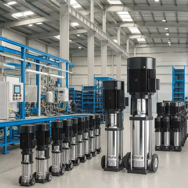 3hp City Vertical Pump Centrifugal Pump Manufacturers Multi-stage Vertical Pump for Stainless High Pressure Industrial Supply