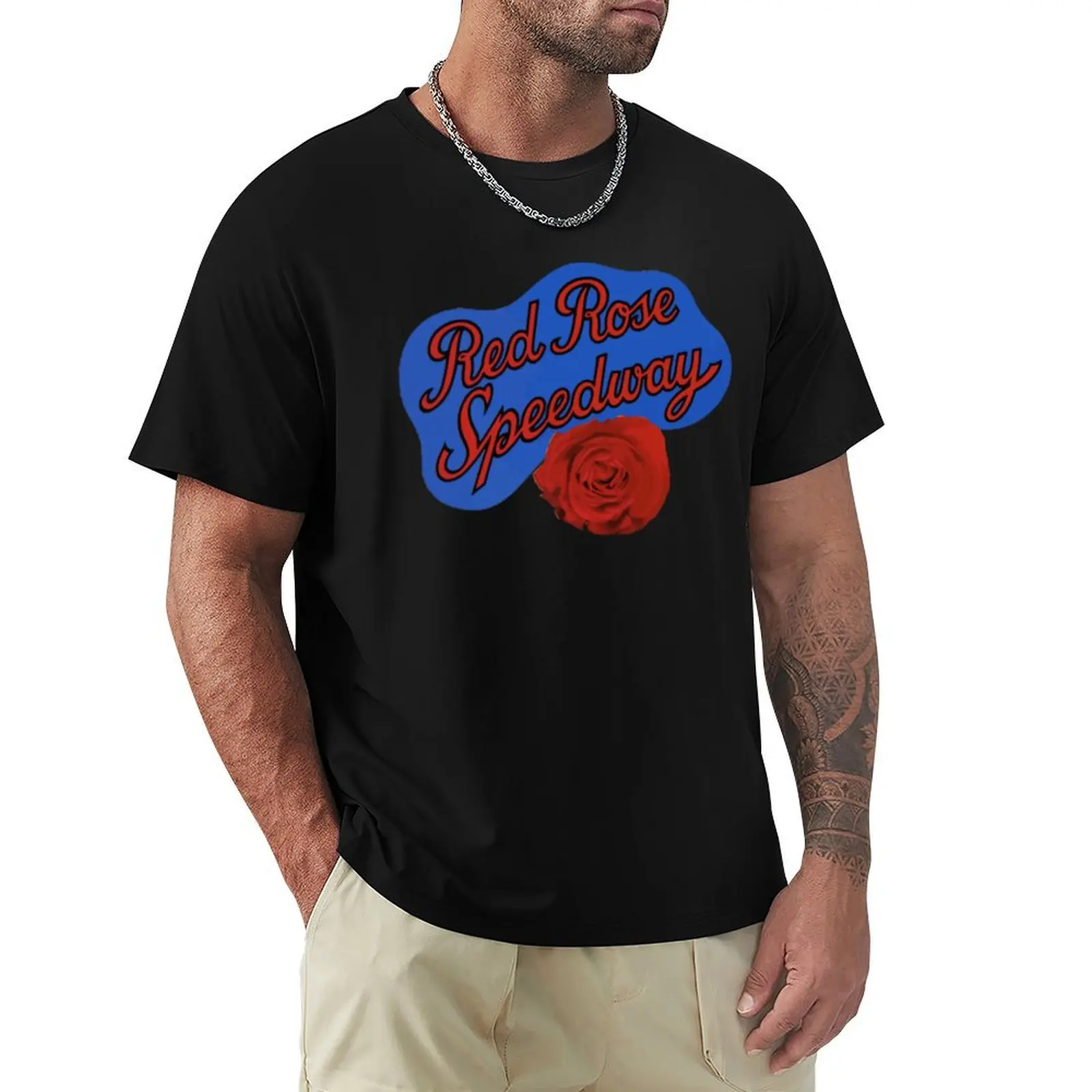 Red Rose Speedway - Album Logo T-Shirt Outdoor Working T-Shirt