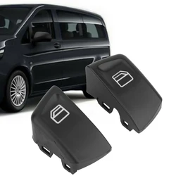 2pcs Car Window Switch Button Covers for Mercedes Vito Viano W639 Sprinter II 906 2003‑2013 807624374022