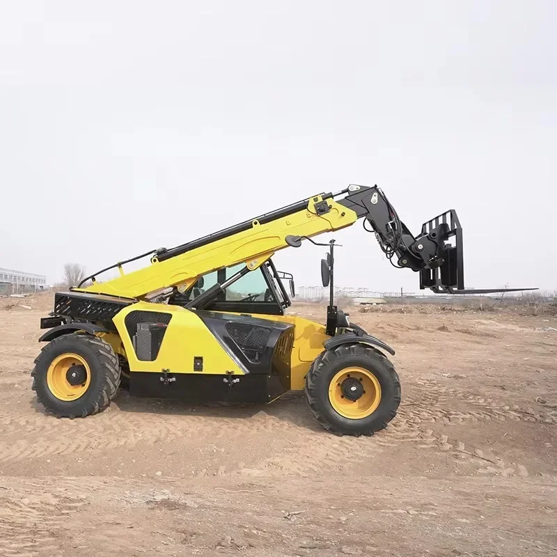 Customized Deep Digging Depth Rough Terrain Telescopic Handler For Cereals Forklift Telescope 3 Ton Up Telescopic Forklift