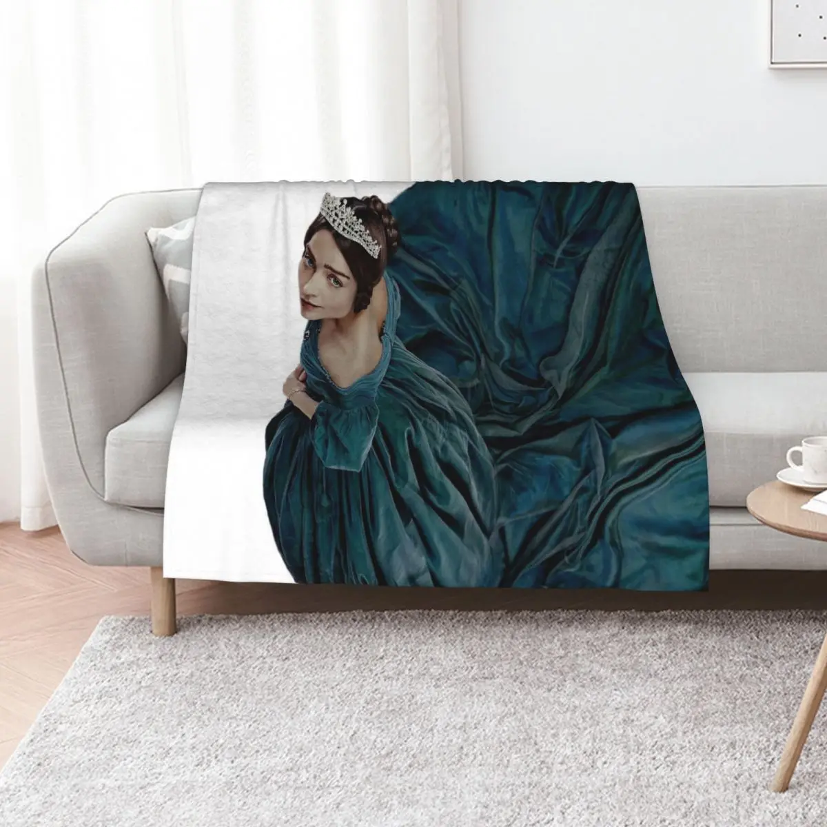 Victoria Throw Blanket Single Heavy Vintage wednesday Blankets Sofas Of Decoration Shaggy Blankets
