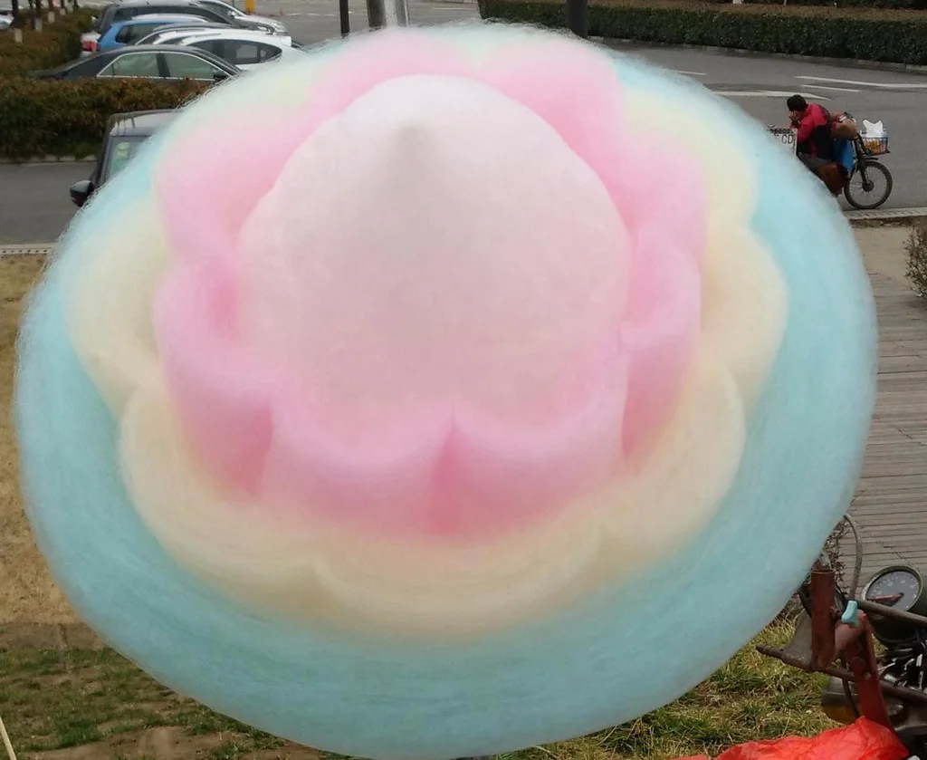 2026 Hot sellingElectric Stainless Steel Cotton Candy Machine with Bluetooth Candy Floss Maker Hot Sale 2023