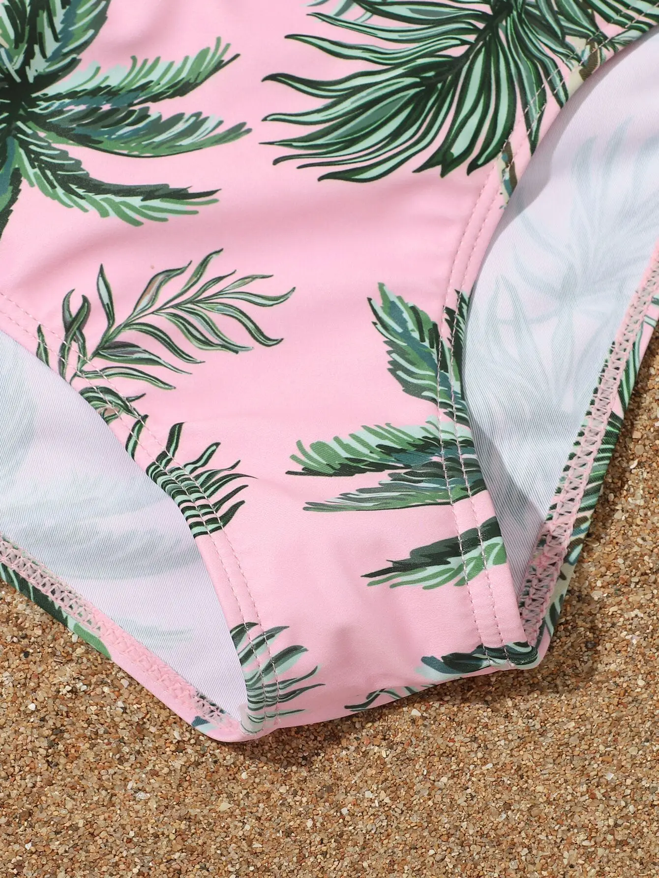 3 Pieces Tropical Print Bikini 2023 Girls Swimsuit with Kimono Kids Swimwear Female Bathers Bathing Swimming Swim Suit Beachwear