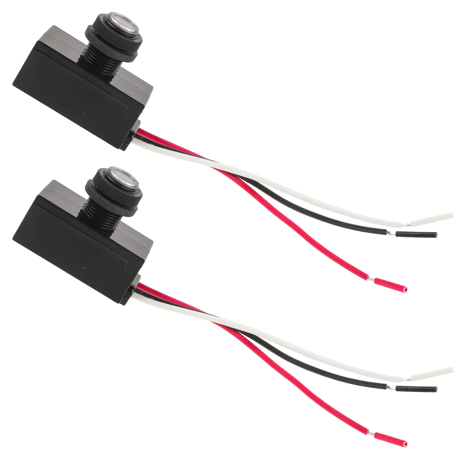 

2Pcs 120V Hard-Wired Photocell Sensor Light Control Post Eye Dusk to Dawn Outdoor Lighting Energy Saving Dusk to Dawn Photocell