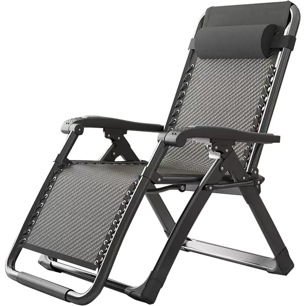

Portable Outdoor Reclining Lounge Chairs for Garden, Beach, and Patio with Adjustable Backrest