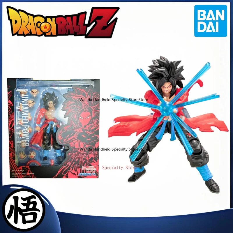 

В наличии Bandal Dragon Ball Z SHF Super Saiyan 4 GT SSJ4 Untamed Power Son Goku Аниме Фигурка на заказ Модель игрушки