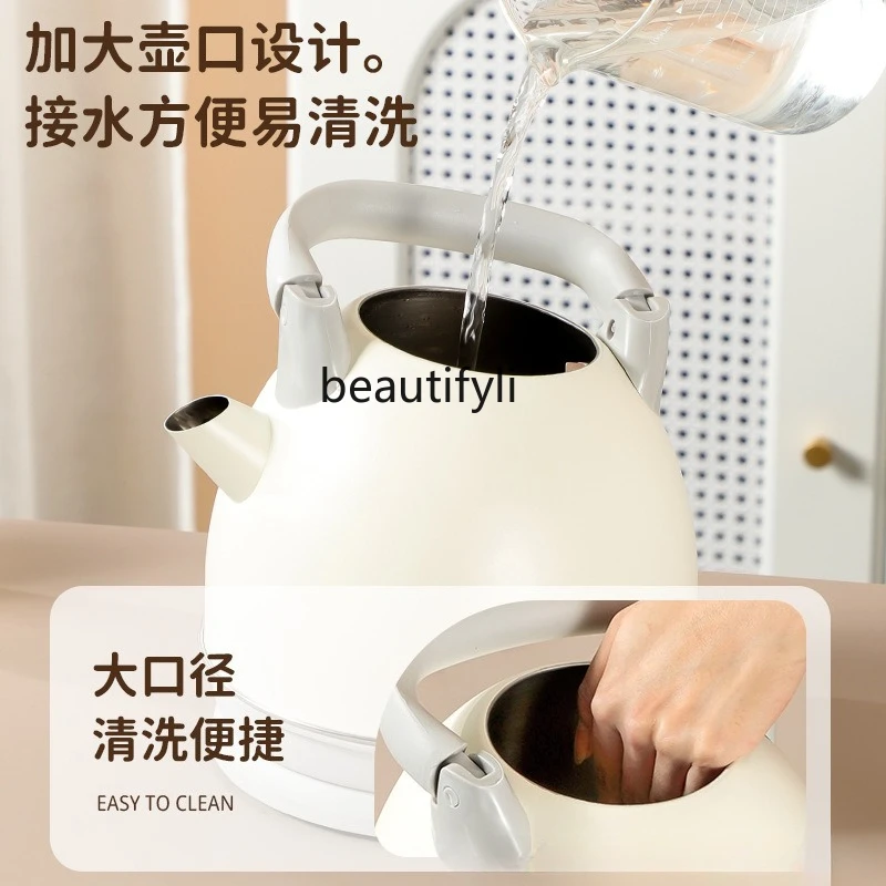 غلاية كهربائية سميكة من الفولاذ المقاوم للصدأ ومضادة للحرق الجاف، غلاية كهربائية سعة 3 لتر، فشل طاقة أوتوماتيكي منزلي