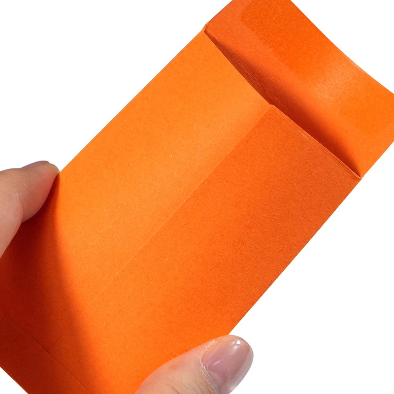 50 pçs envelopes para dinheiro notas pequena mudança kraft armazenamento de papel embalagem saco selado documento de negócios convites de semente