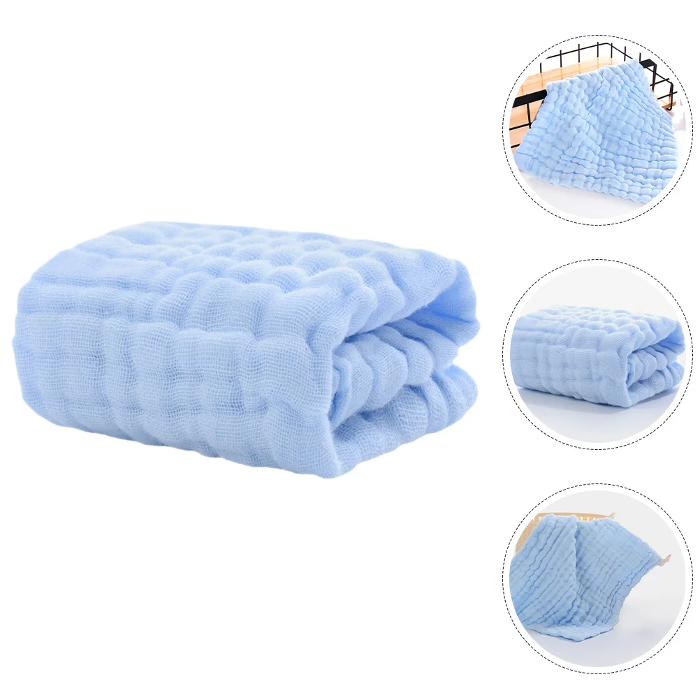 

4Pcs Cotton Baby Handkerchiefs Breathable Soft Washcloths Infant Burp Cloths Drool Towels Newborn Face Towels Baby Washcloths