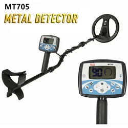 Détecteur localisateur de métaux MT705, 270mm, 18.75KHZ, bobine de recherche d'or étanche, chasse au trésor