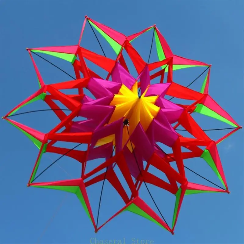 E7CE Ligero sin marco Cometas suaves portátiles para forma floración del parque playa