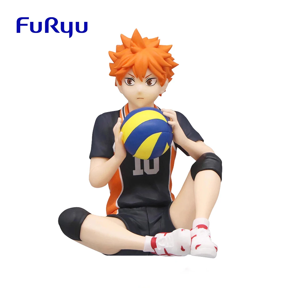 

Оригинальный FuRyu Haikyuu! Фигурки героев аниме Hinata Shoyo из ПВХ, модели игрушек