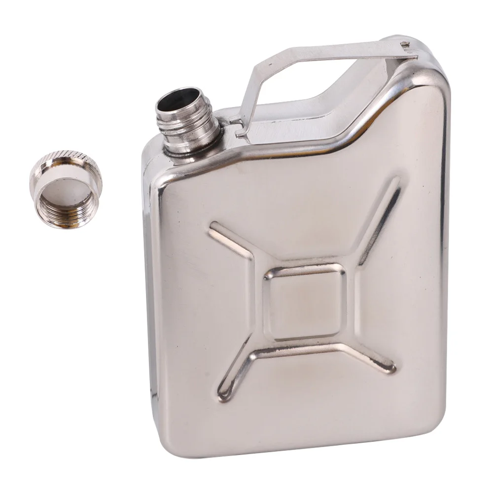 

Stainless Steel Flask Canteen Portable Outdoor Camping Container Leak Proof Professional Bar Tool Accessories