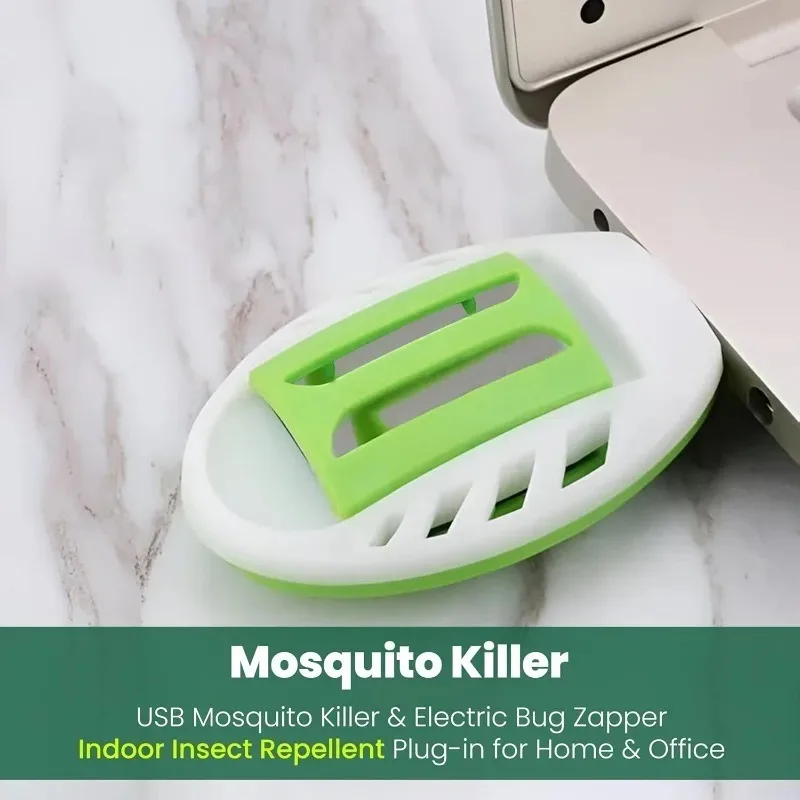 Repelente de Mosquitos Eléctrico USB, Calentador Antimosquitos, Repelente de Plagas, Repelente de Insectos