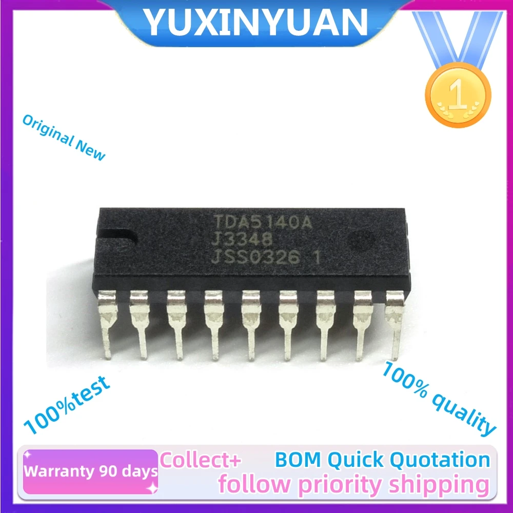1PCS/LOT  100%New Original  TDA5140A DIP TDA5140 DIP-18  YUXINYUAN  IC In stock ,100%test