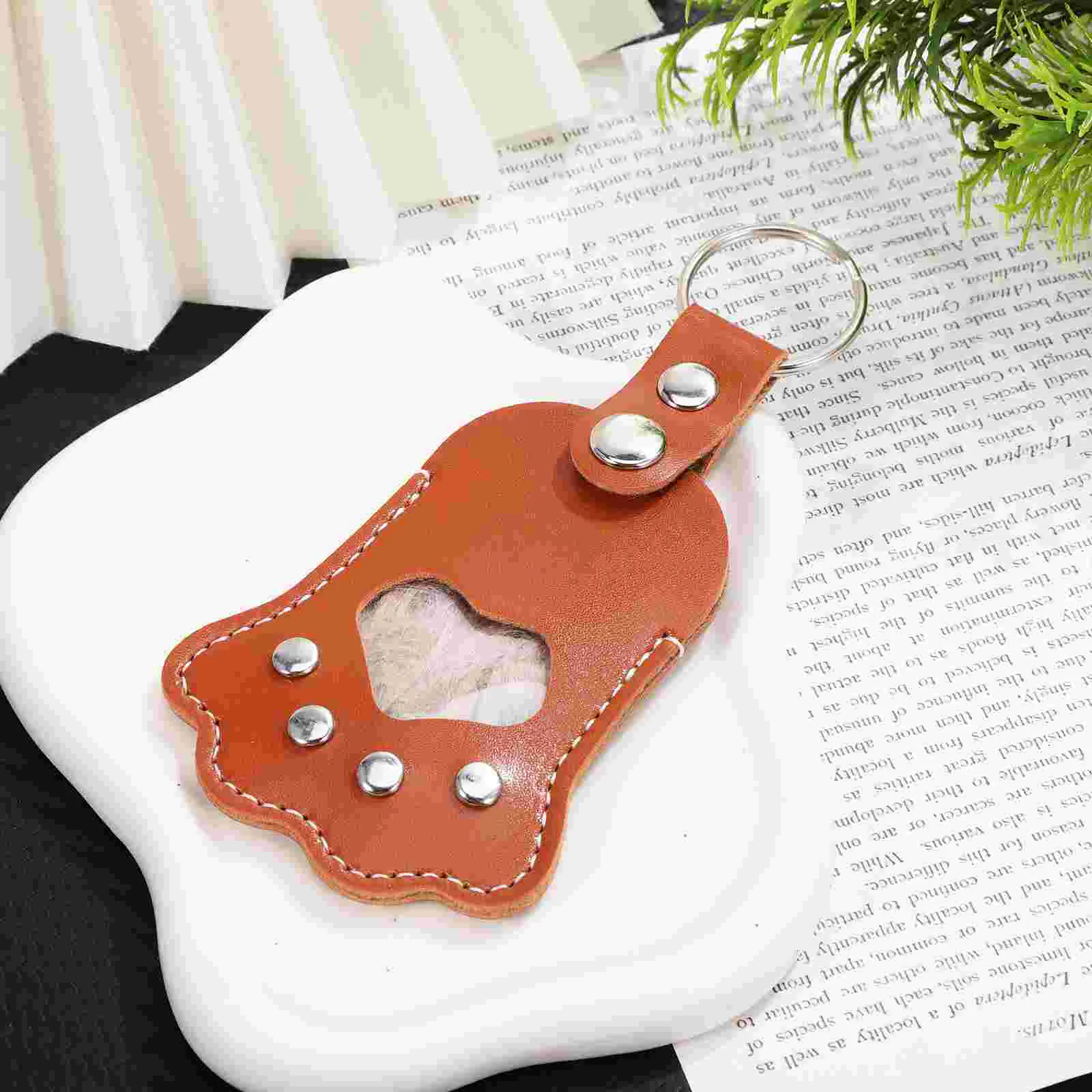 Keychain Pendant Dog Handbag Charms Cat Paw for Handbags Keepsake Cute Pu Keychains