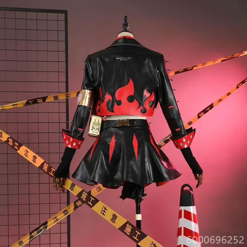 SN55Zenless منطقة صفر بيرنيس تأثيري حلي لعبة أنيمي الزي فاسق موضة الملابس فستان حفلة الهالوين الزي جودة عالية $5Q @ 1