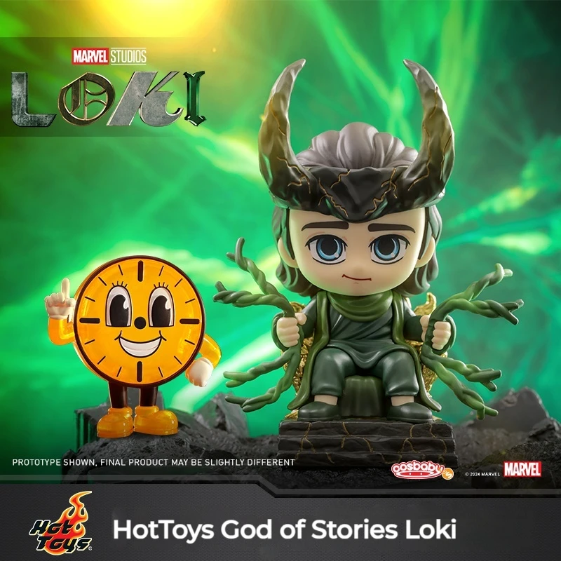 Hot Toys Loki 2 God Of Stories Loki Laufeyson/odinson  Loki Miss Minutes Mini Collectible Figure Bobble Cosb1093 Cute Doll