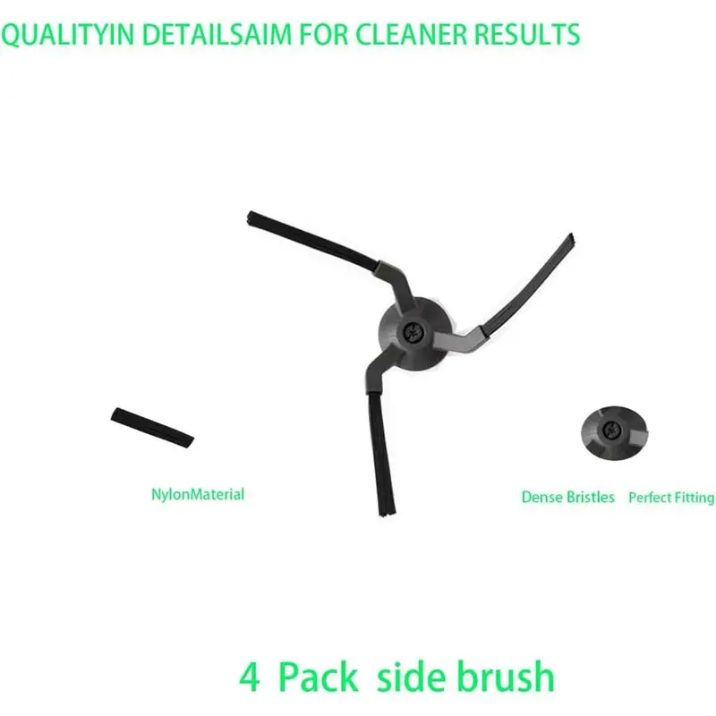 Replacement Parts Fit For Eufy X9 Pro Robot Vacuum Cleaner, Accessories Kit Brush Roll Filter Sides Brushes Mop Pads-AC17