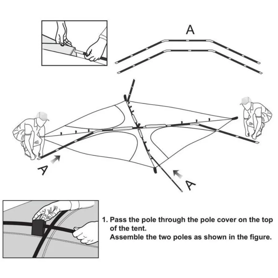 Lit tente de jeu de confidentialité intérieure sur lit avec sac