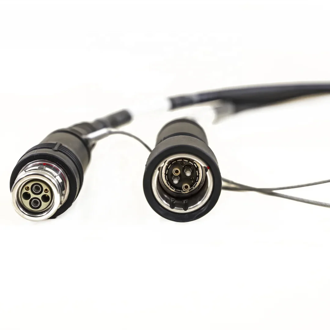 Outdoor Broadcast PUR  Cable 3K93C SMPTE 304M 311M 4 Copper Power Electric Hybrid Connector Fiber Optic Patch Cord